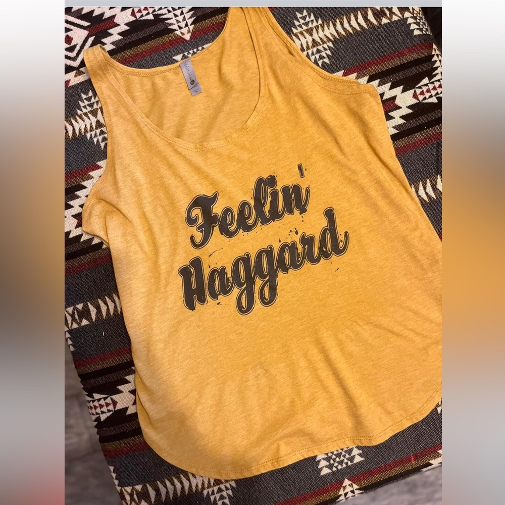 Yellow tank top